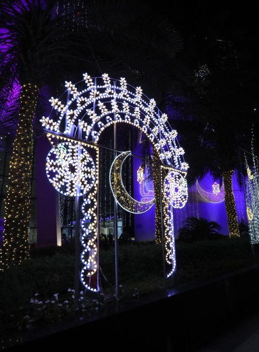 Best Light Decoration Service In Middle East Light Tower Illumination