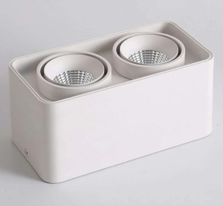 Surface Mounted LED Rectangular Box Spotlight Downlight Lighting