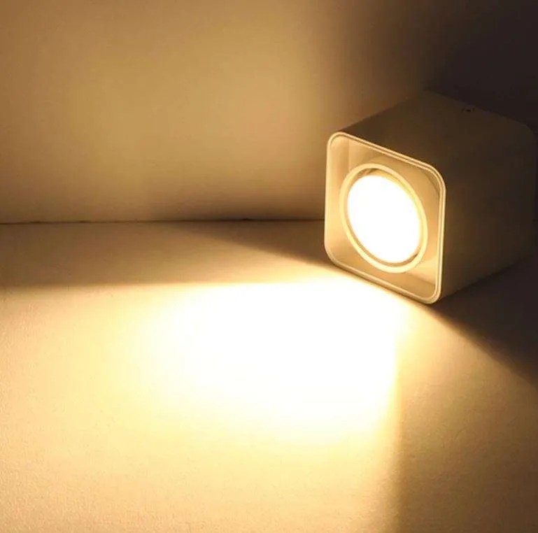 Surface Mounted Rectangular Box LED Spotlight Downlight Light Vault