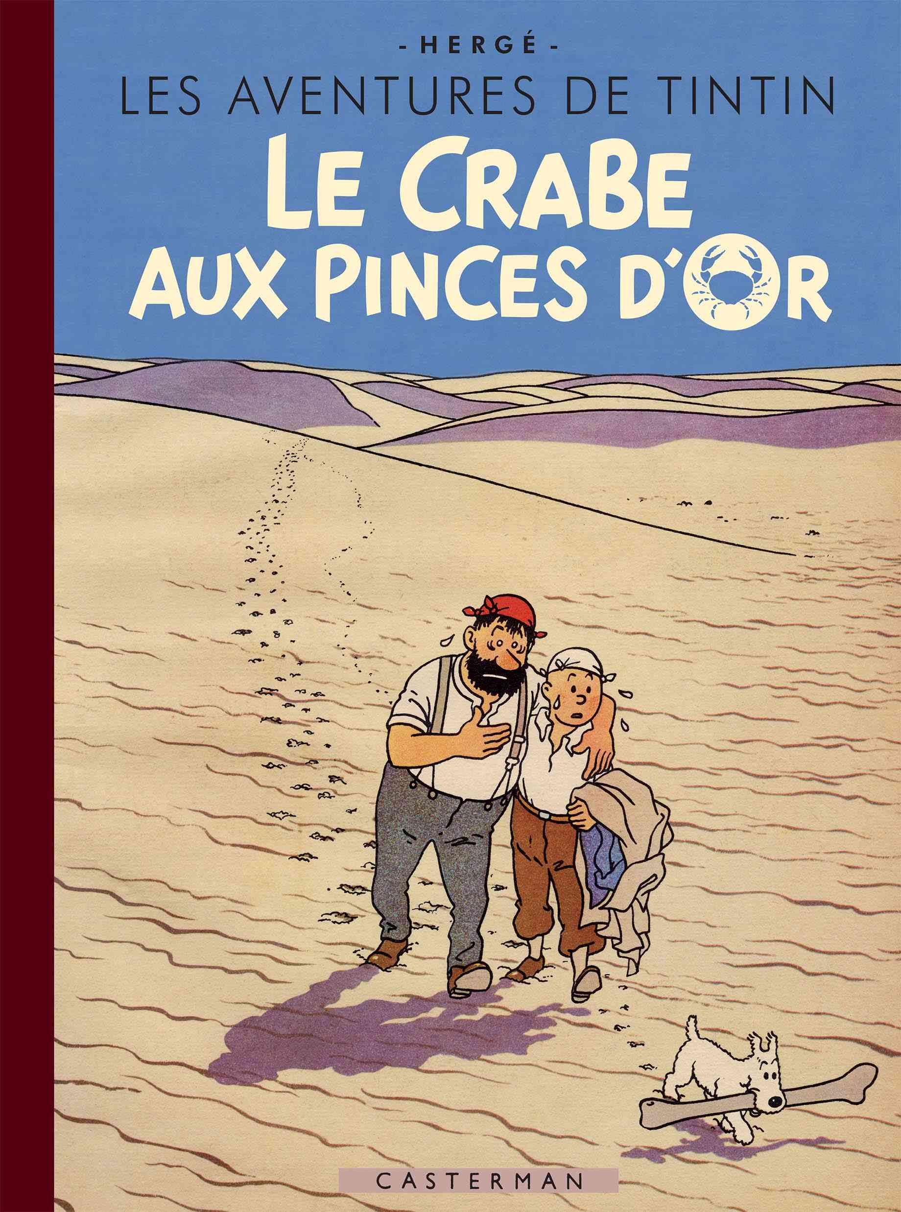 Une édition spéciale 80 ans pour Le Crabe aux pinces d'or