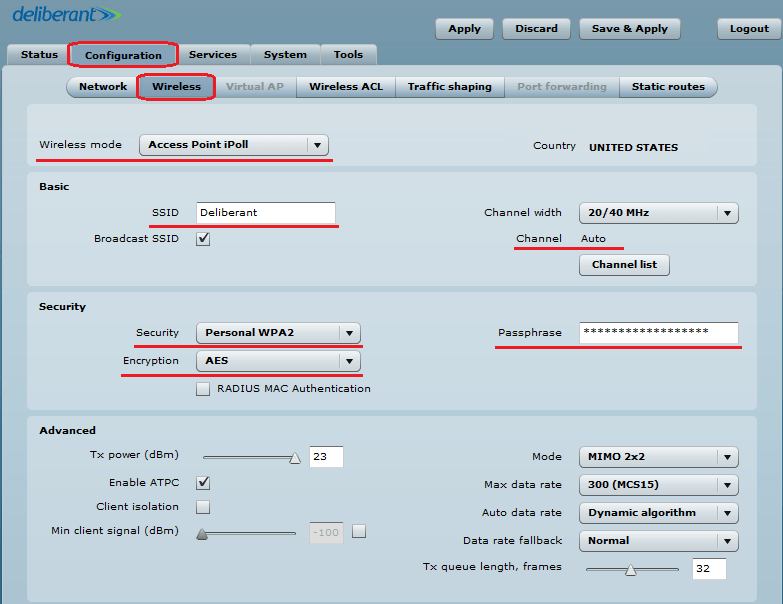 APC Series Configuration Scenarios LigoWave