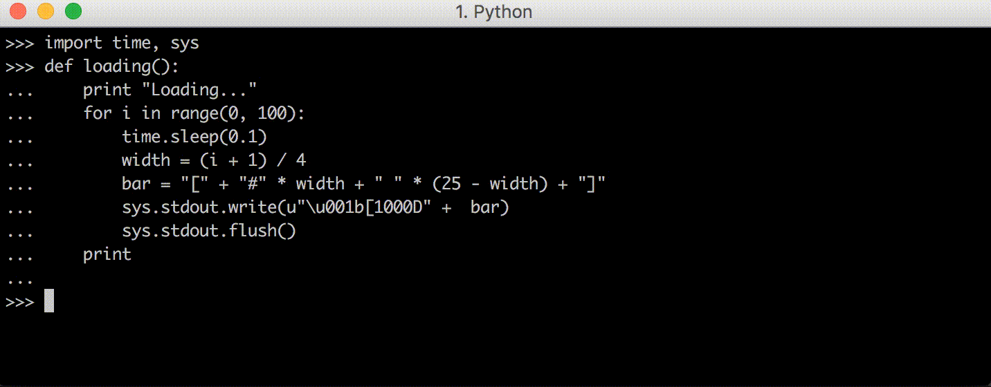 Build your own Command Line with ANSI escape codes