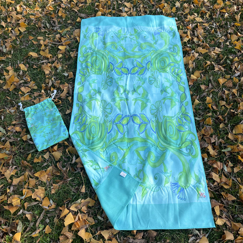 News Waffle Beach Towels