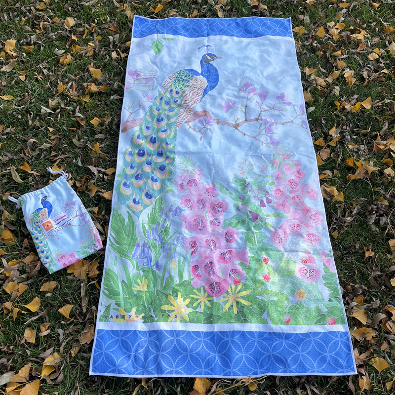 News Waffle Beach Towels