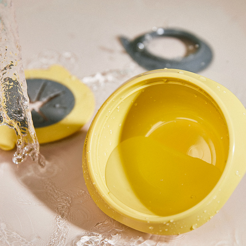 Snack Container Silicone Baby Snack Bowls with Handle