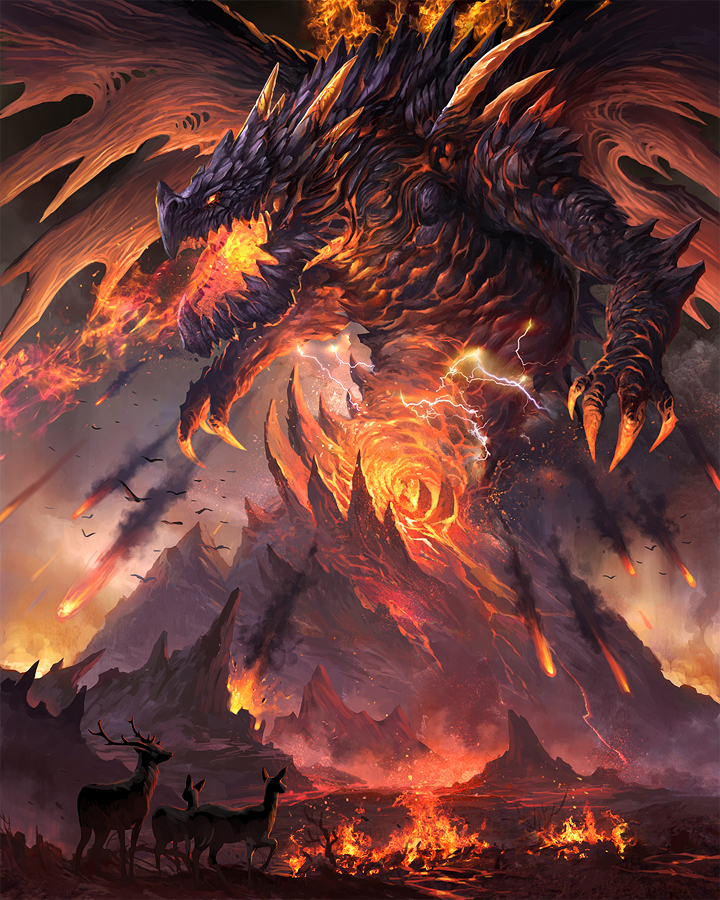 Volcano Dragon LIK Studio