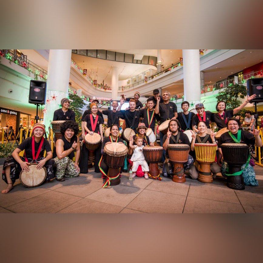 Djembe Singapore Club Lîla Drums Productions