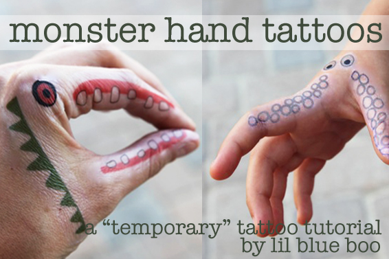 Monster Hand Tattoos (A Tutorial) 377_x_566_jpg