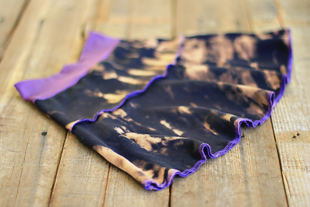 Tie Dyeing with Bleach