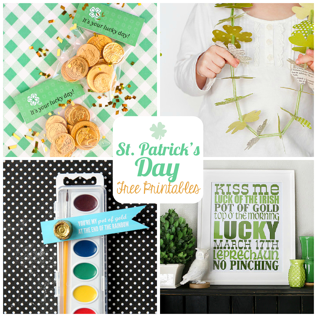 St. Patrick's Day Free Printables