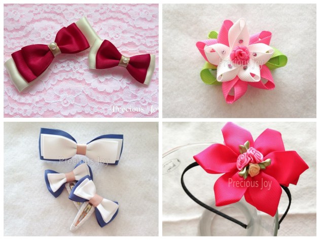 Precious Joy Hair Accessories And Bow Ties With Giveaway Lil