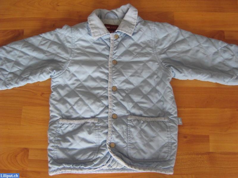 Jacke hellblau, ideal für Frühling oder Herbst, Grösse 104