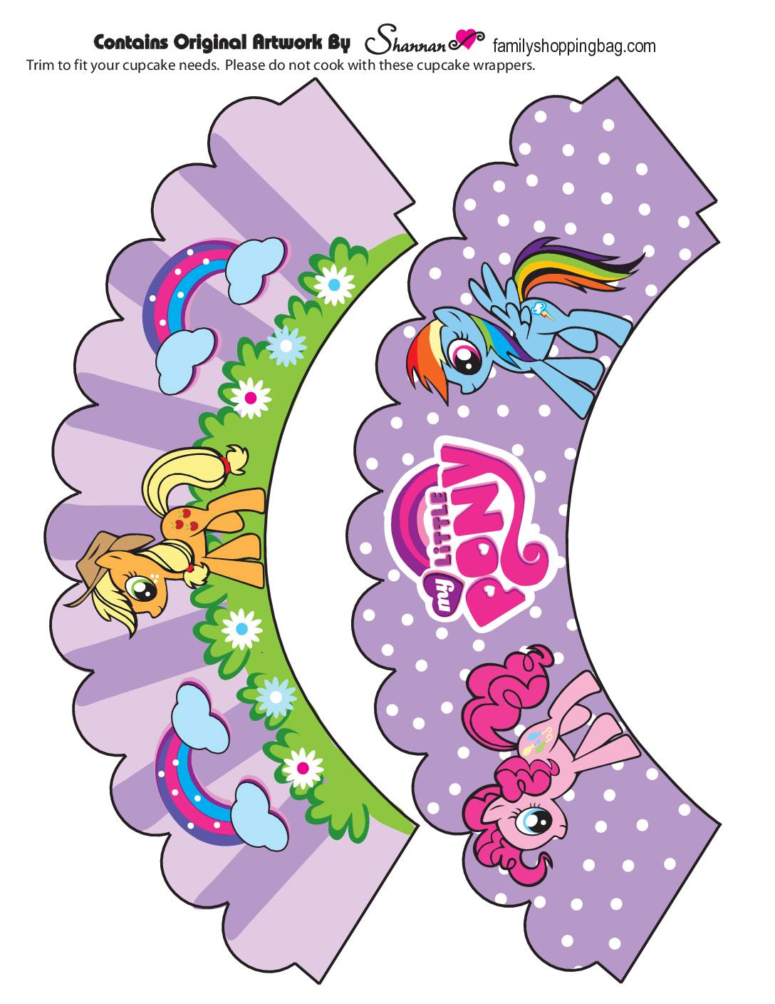 Free Printable My Little Pony Coloring Pages and More Lil