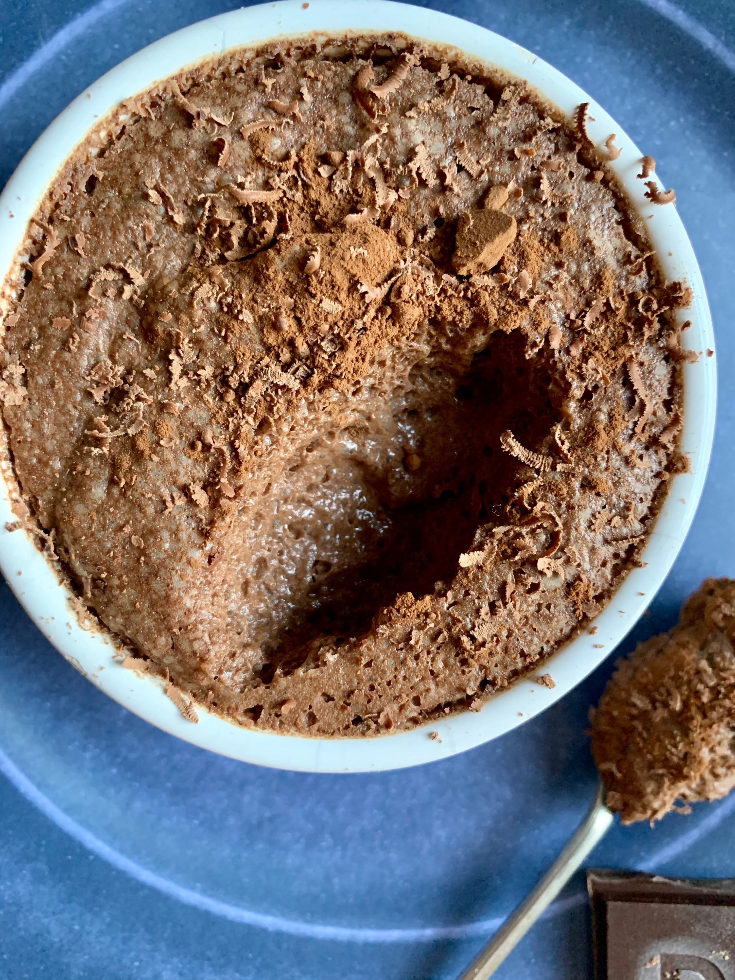 Vegan Chocolate Chickpea Mousse! lilsipper