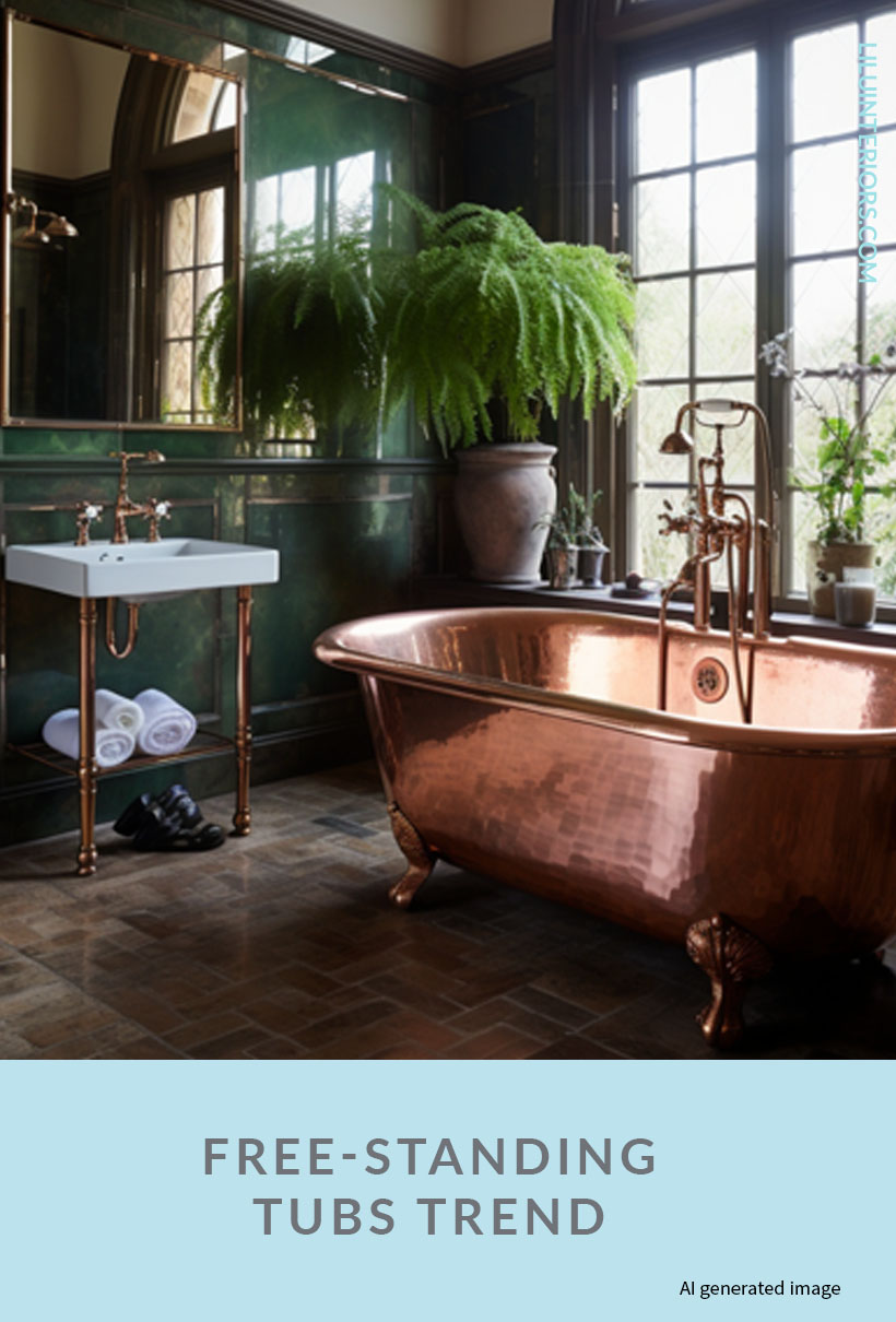 Timeless & Trendy The FreeStanding Tubs Trend