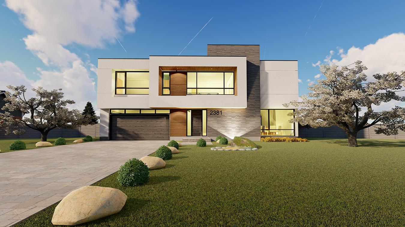 Powell Court Modern House in Burlington by Lima Architects Inc Lima