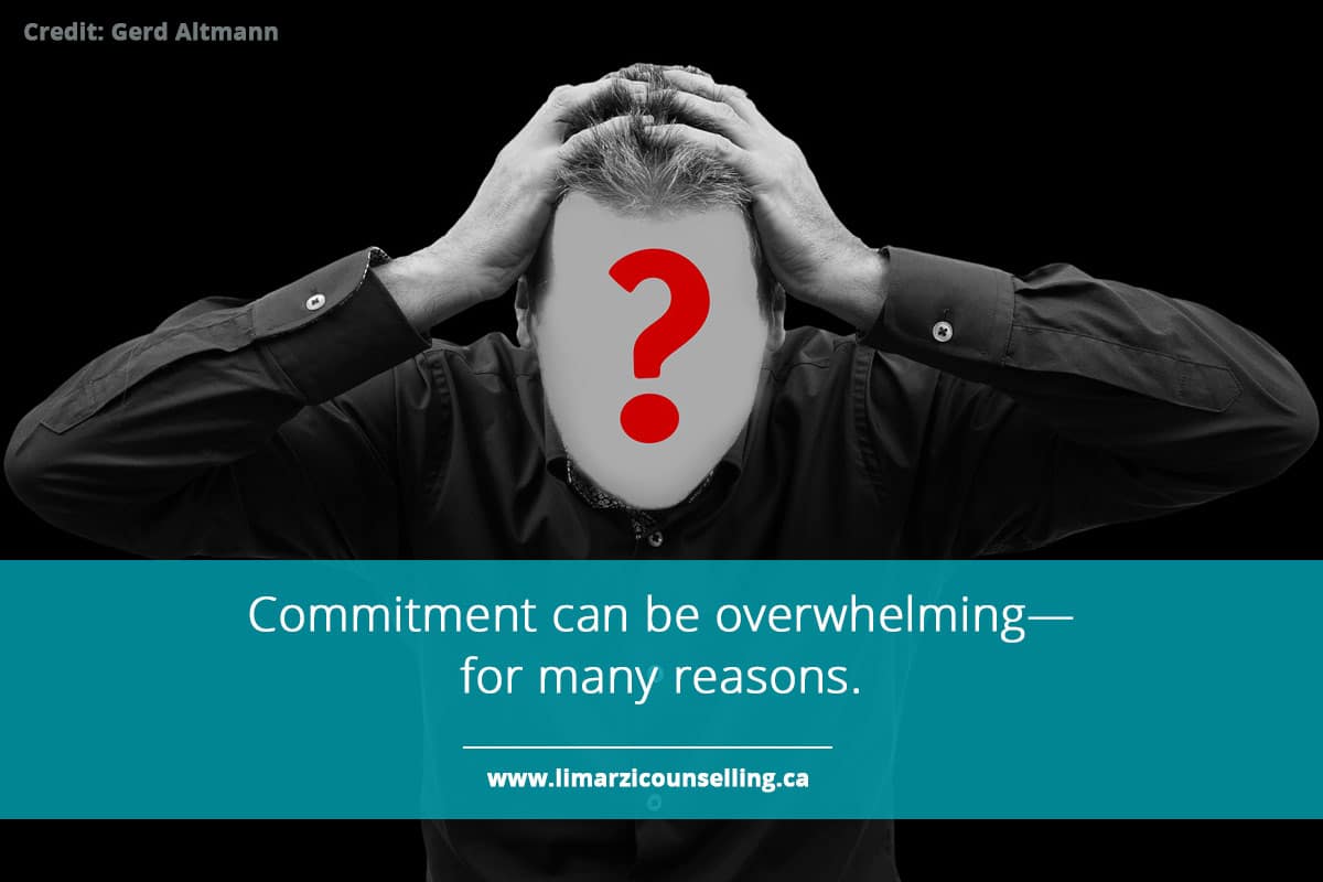 Why Some People Fear Commitment Depression & Relationship Counselling