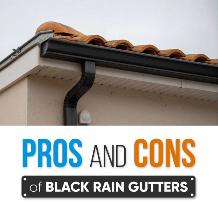 Pros and Cons of Black Rain Gutters L.I. Metal Systems
