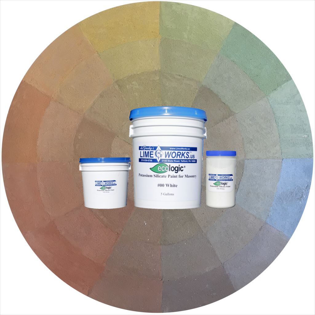 Ecologic™ Potassium Silicate Paint Custom LimeWorks.us