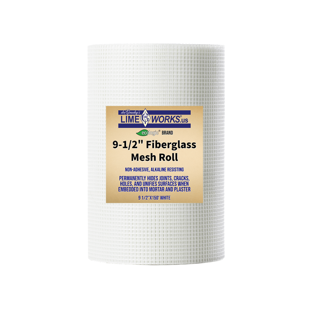 Ecologic™ Brand Fiberglass Mesh Roll 91/2" x 150' White LimeWorks.us