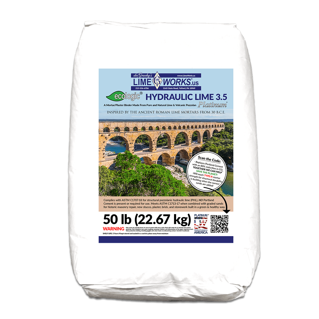 Ecologic™ Lime Mortar Natural Hydraulic Lime Mortar