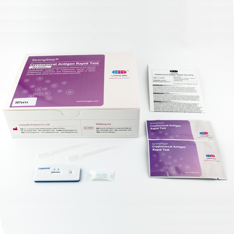 China Cryptococcal Antigen Rapid Test Device manufacturers and
