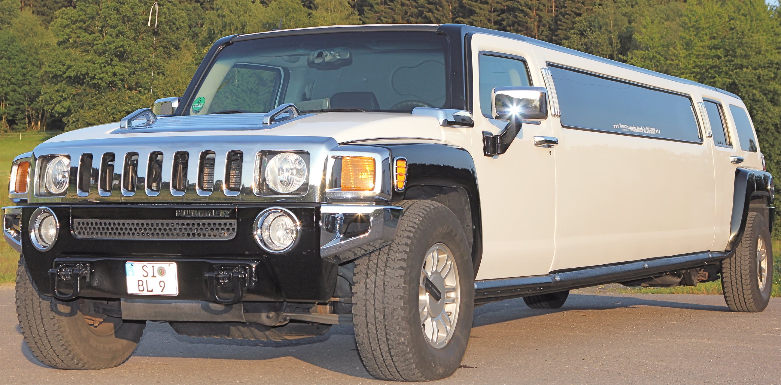 Stretchlimousine Hummer H3 Oktober Angebot Stretchlimousinen Partybus