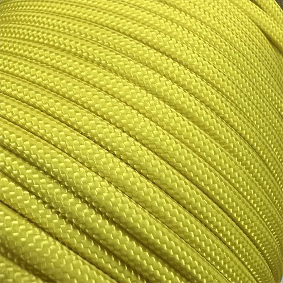 Buy Paracord 4,0 mm Type III 10 m Yellow online here Linaa