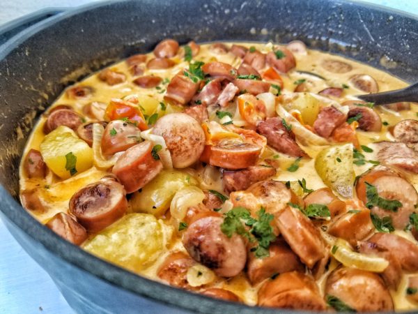 Korv Och Potatisgryta | Linas Kök