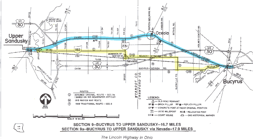 Abe Lincoln Hihgway In Ohio Map A History and Road Guide of the Lincoln Highway in Ohio