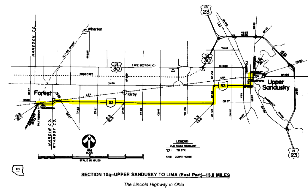 Lincoln Highway Ohio Map A History and Road Guide of the Lincoln Highway in Ohio