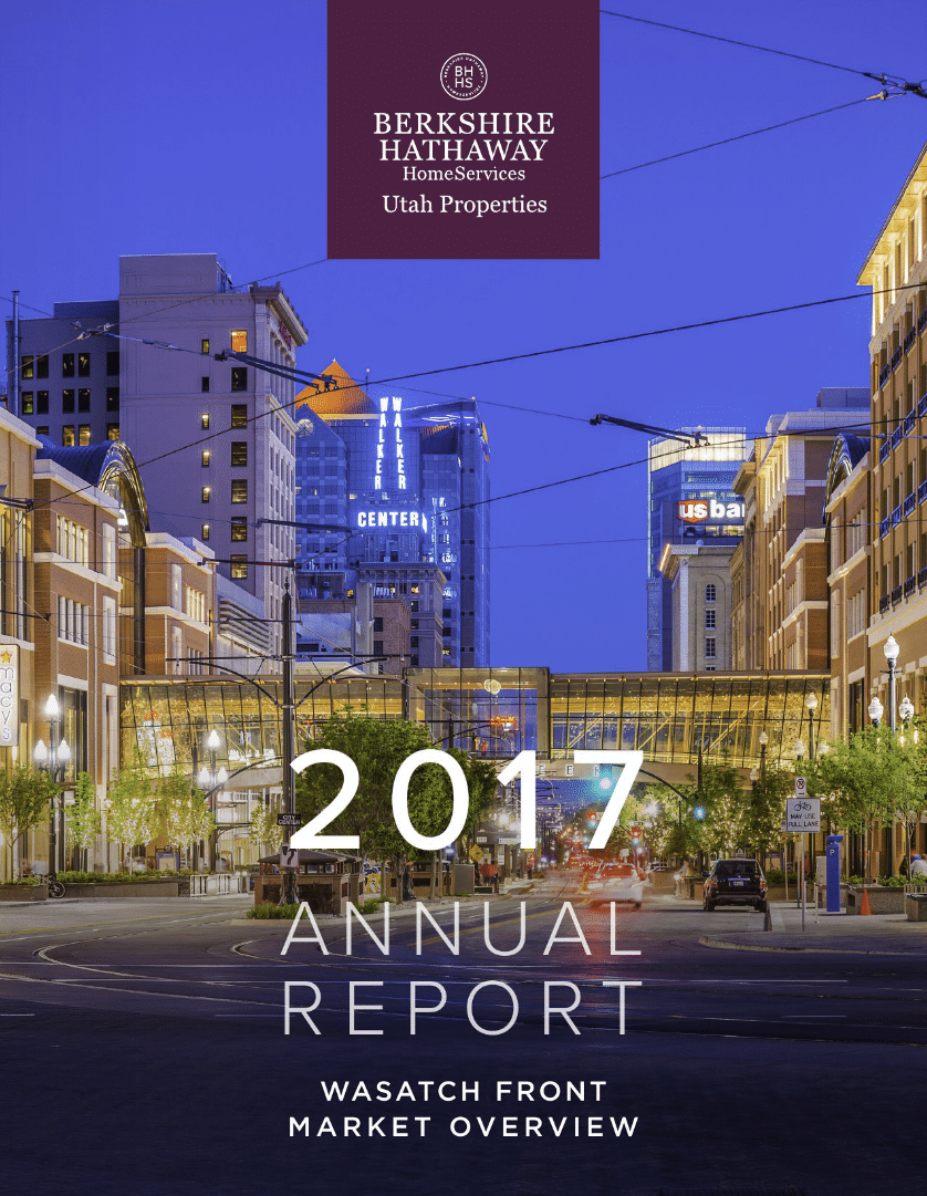 2017 Wasatch Front Real Estate Overview