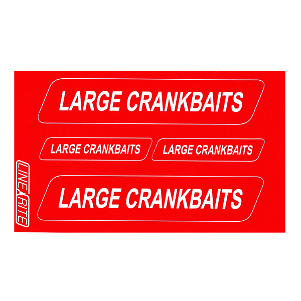 LINE RITE Tackle Tags Large Crankbaits Organize Your Tackle!