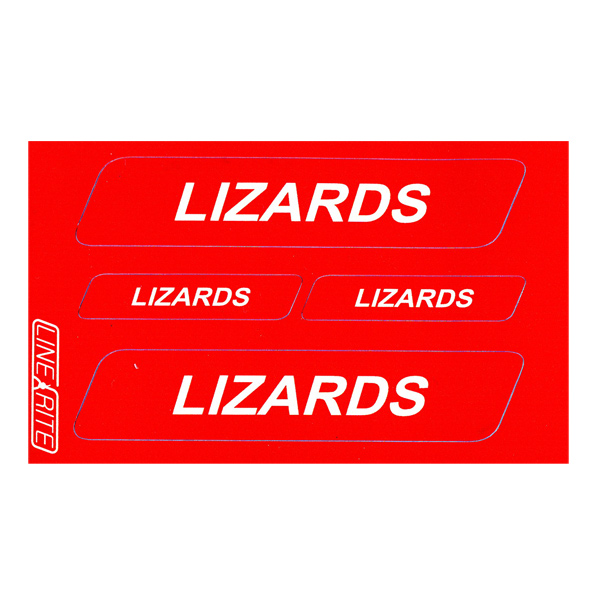 LINE RITE Tackle Tags Lizards Organize Your Tackle!