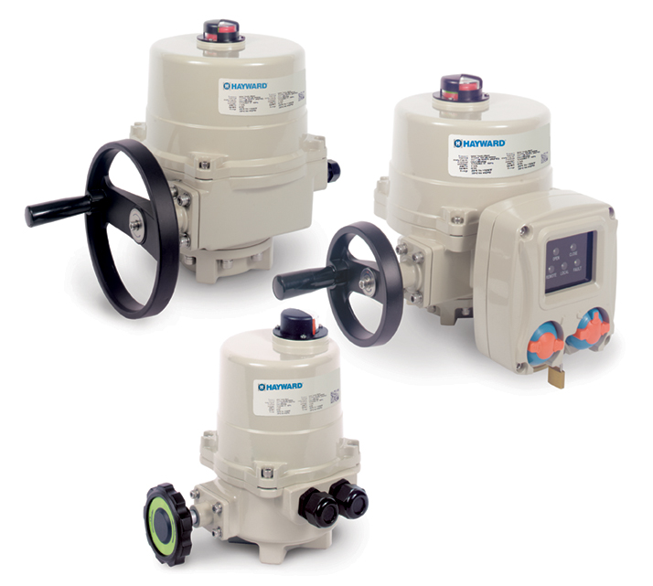 New HRS Series industrial electric actuators from Hayward Flow Control