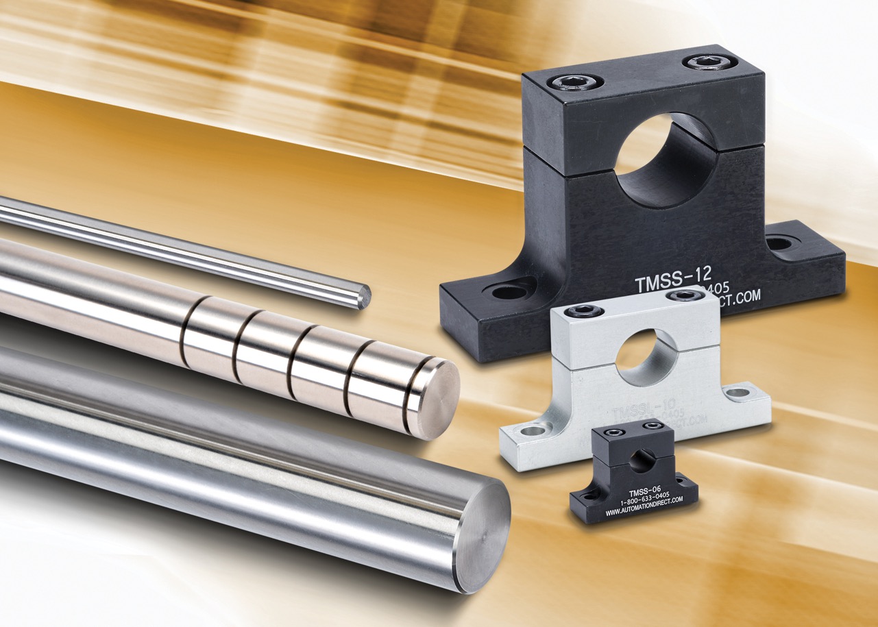 SureMotion linear and rotary shafts from AutomationDirect