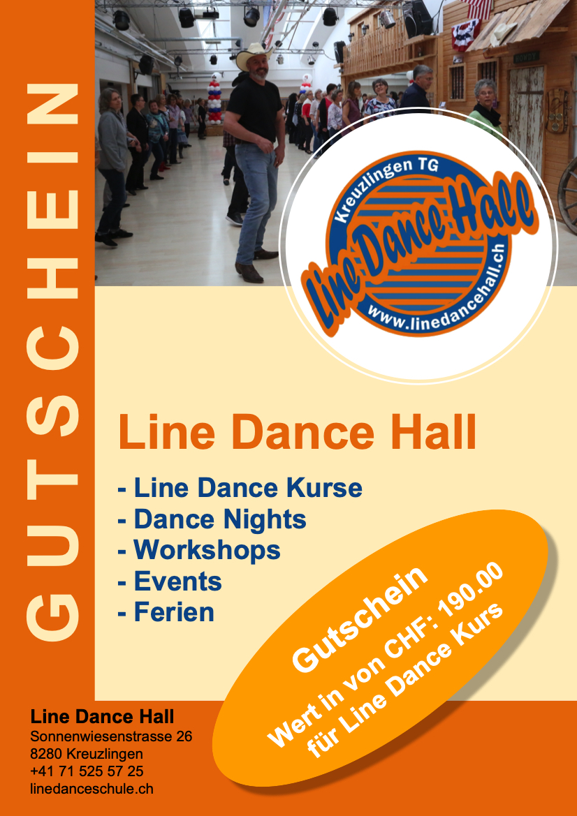 Line Dance Hall Kreuzlingen Line Dance Schule Kreuzlingen