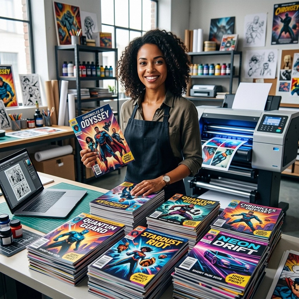 The Ultimate 2026 Guide To Comic Printing Short Run High Impact