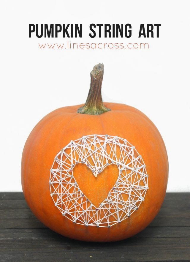 Pumpkin String Art