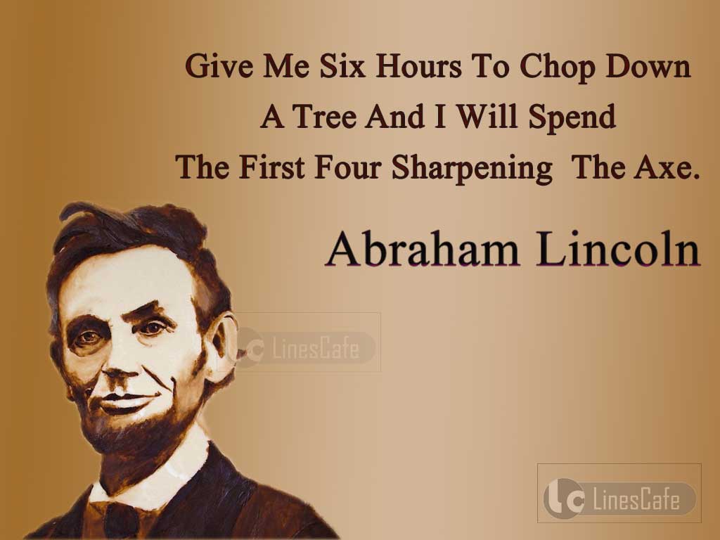 Us President Abraham Lincoln Top Best Quotes (With Pictures