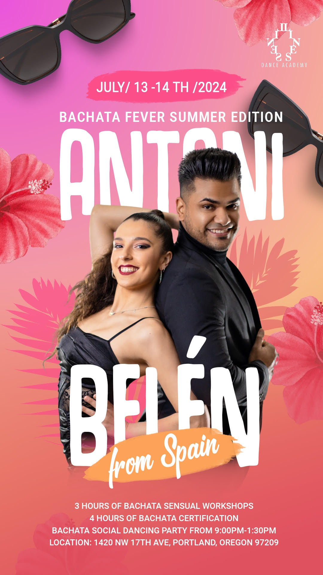Bachata Fever Antoni & Belen Lines Dance Academy