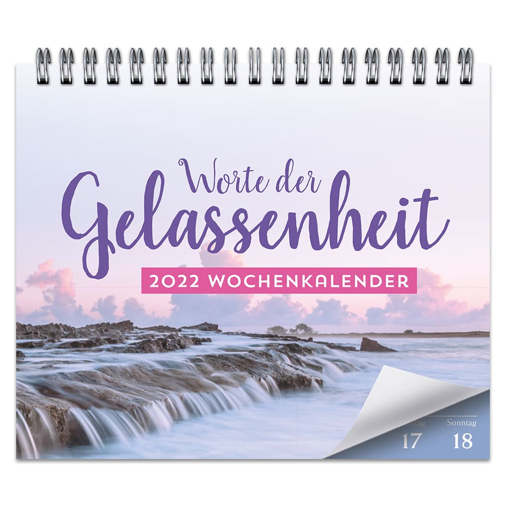 Lingen Verlag Kalender 2023 Aldi Tischkalender 2022 – Worte Der Gelassenheit - Lingenverlag.de