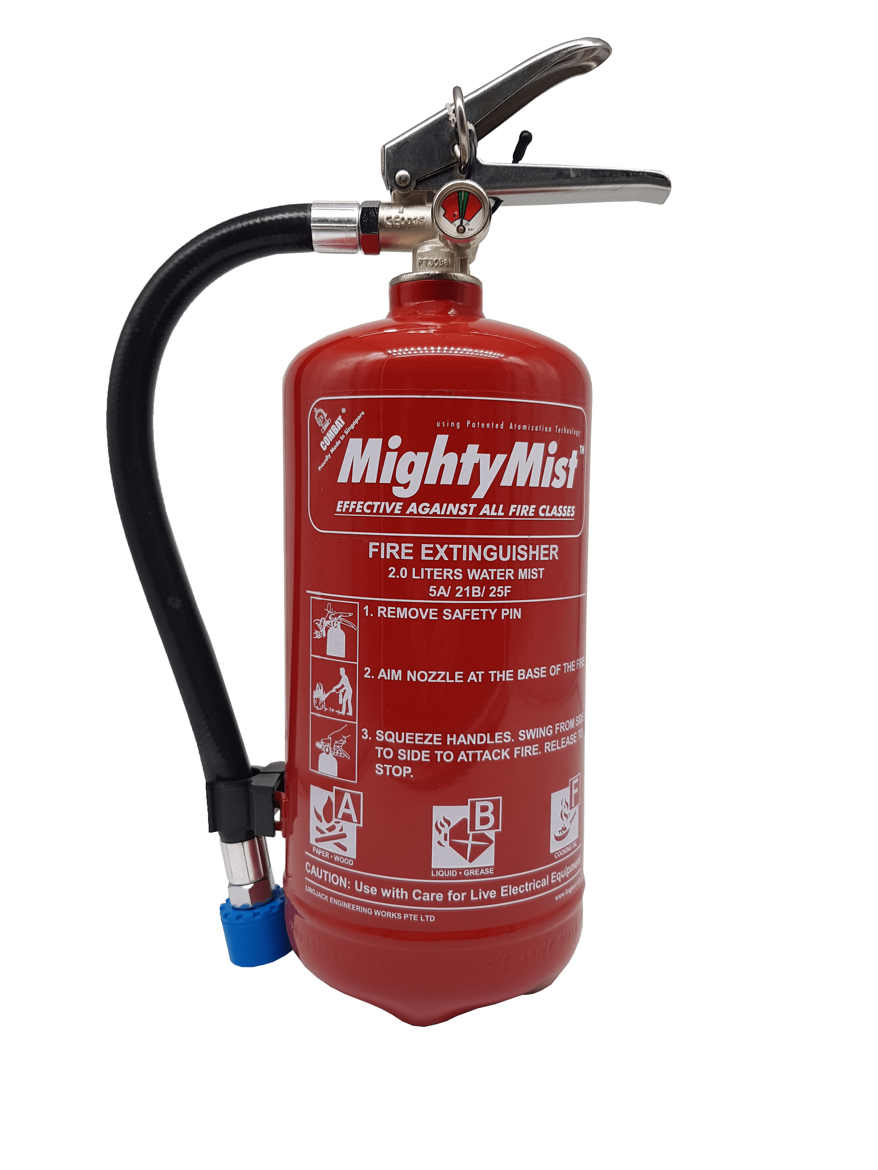 Newly Launch WaterMist Fire Extinguisher Combat