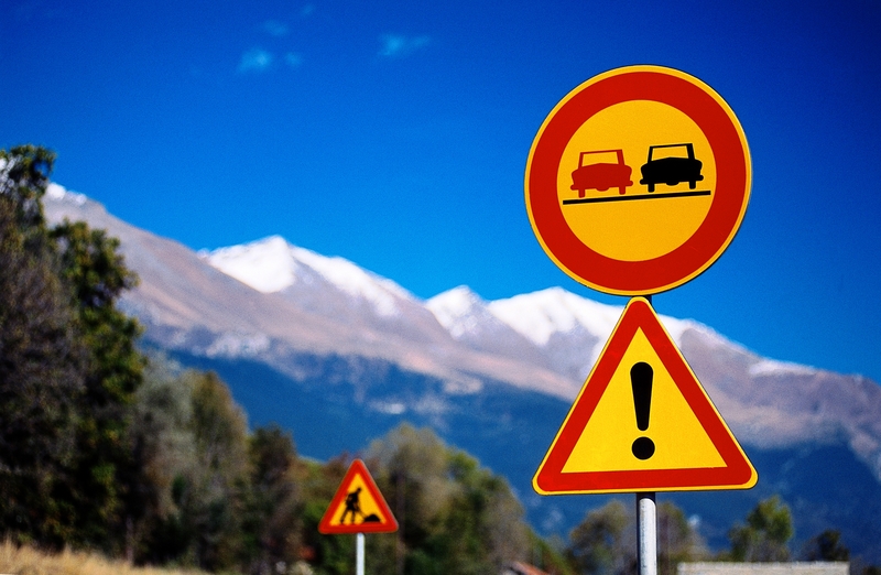 Road signs Learning English