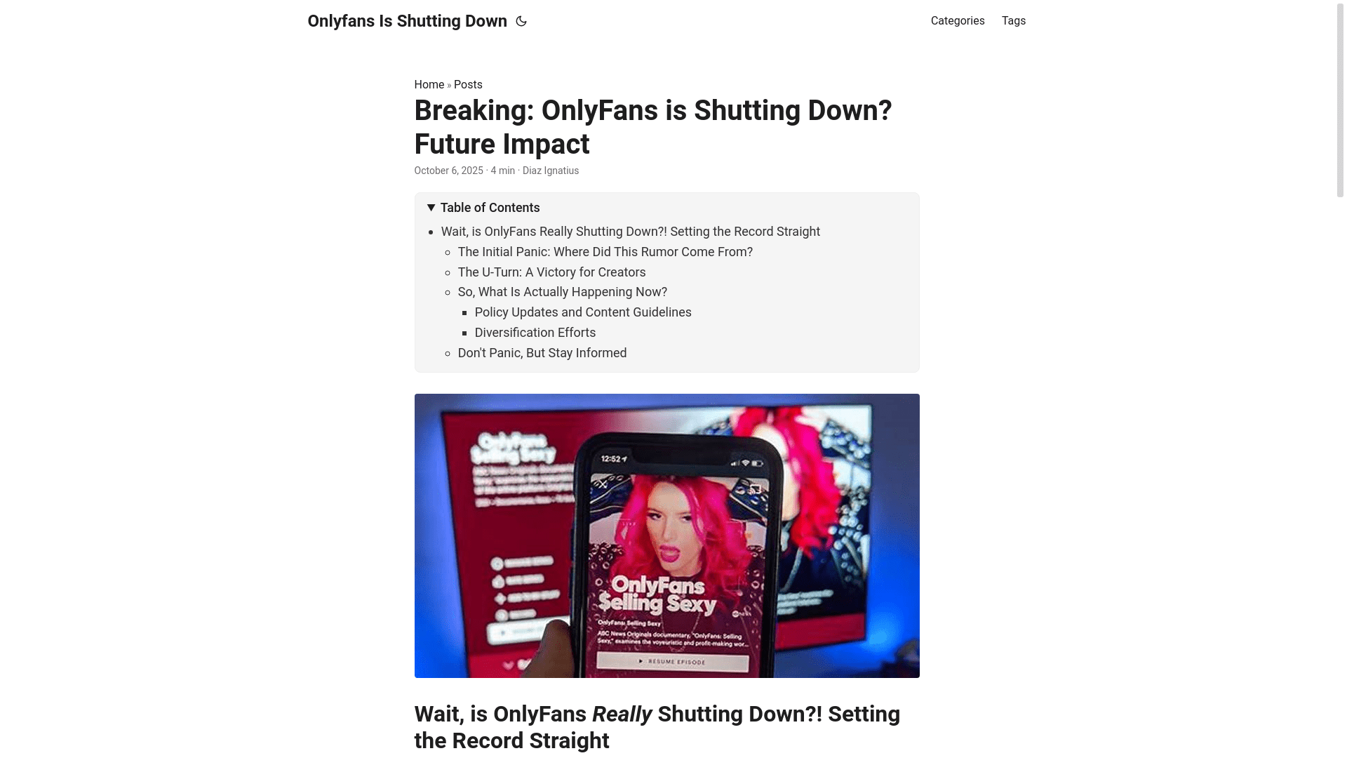 Link Check results for onlyfansisshuttingdown.pages.dev