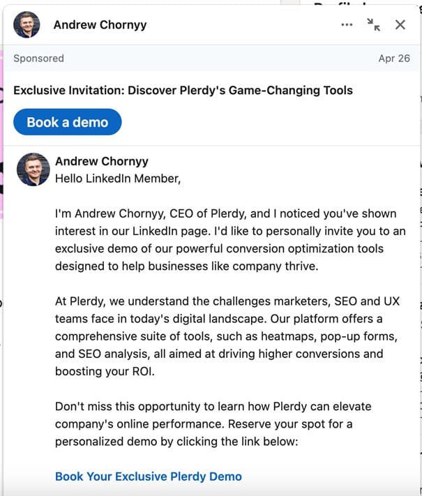 LinkedIn InMail vs. Message: What to Use for More Leads [+ 4 hacks]