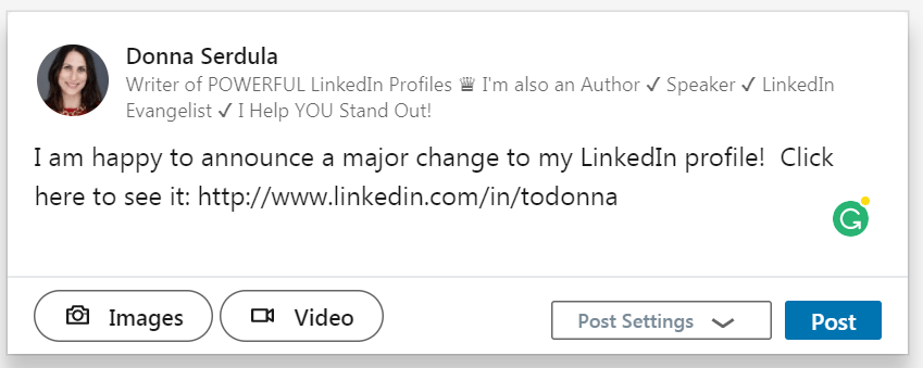 How Do You Announce A New Job On Linkedin Job Drop