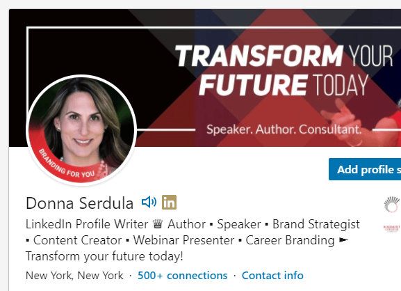 Design Your Own LinkedIn Profile Photo Frame » Replace OpentoWork