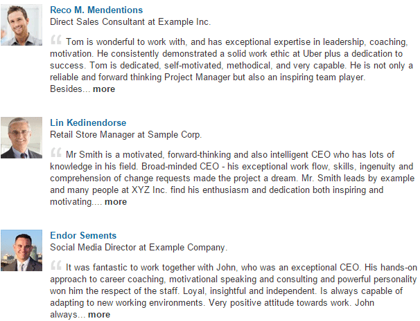 Best LinkedIn Samples LinkedJetpack 🥇 Best Quality