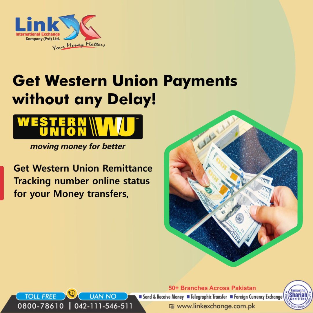 Western Union Send & Receive Money Tracking Number Online WU Money Link